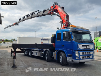 Leasing Volvo FM 450 8X2 FASSI 100 Ton/Meter Crane Kran 7 + 6 Jib Lift+steering Axle Euro 5 Volvo FM 450 8X2 FASSI 100 Ton/Meter Crane Kran 7 + 6 Jib Lift+steering Axle Euro 5: afbeelding 3
