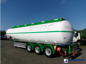 Tankoplegger Feldbinder Fuel tank alu 42 m3 / / 6 comp + pump: afbeelding 3