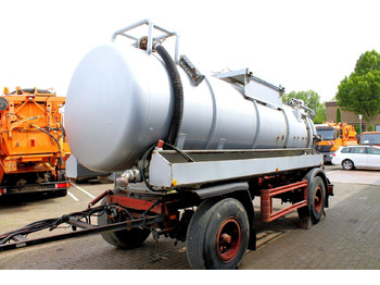 Tank aanhanger 2-Achs Haller 12m³ Saug u. Druck Anhänger Ex-ADR: afbeelding 2