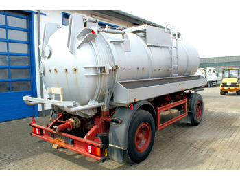 Tank aanhanger 2-Achs Haller 12m³ Saug u. Druck Anhänger Ex-ADR: afbeelding 4