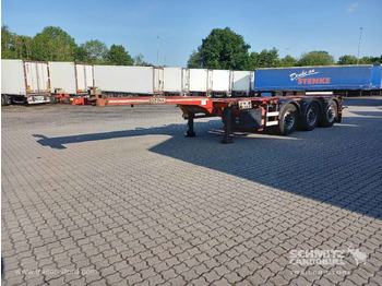 Containertransporter/ Wissellaadbak oplegger