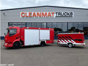 Brandweerwagen DAF FA 45 LF 150 Brandweer materiaalwagen + Mucar M5A-FOX Brandweer materiaal aanhangwagen: afbeelding 2
