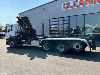Haakarmsysteem vrachtwagen, Kraanwagen Scania P 380 8x4 Euro 5 Hiab 21 Tonmeter laadkraan Just 244.337 km!: afbeelding 5