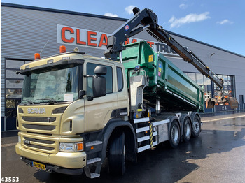 Kipper vrachtwagen SCANIA P 410