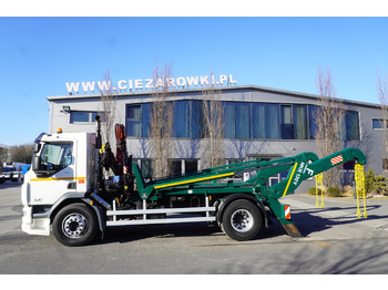 Haakarmsysteem vrachtwagen, Kraanwagen DAF LF 18.310 E6 / Skip loader Fornal NKR 130V / HDS HMF 735 K2 / Manual gearbox: afbeelding 3