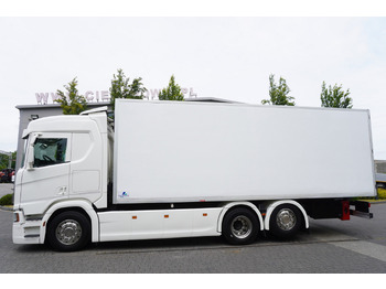 Koelwagen vrachtwagen SCANIA R500 / Lecapitaine refrigerator / Carrier Supra 950 / steered 3rd axle: afbeelding 2