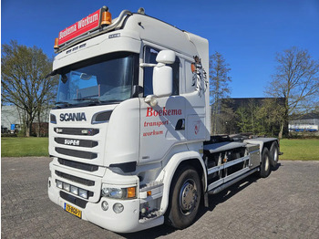 Containertransporter/ Wissellaadbak vrachtwagen SCANIA R 520