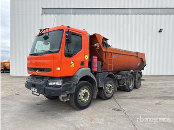 Kipper vrachtwagen RENAULT Kerax