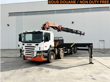 Vrachtwagen met open laadbak SCANIA P 380