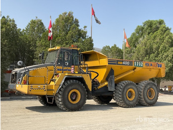 Kiepwagen met knikbesturing KOMATSU HM400