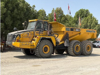 Kiepwagen met knikbesturing KOMATSU HM400