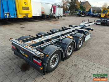 Containertransporter/ Wissellaadbak oplegger D-TEC