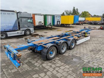 Containertransporter/ Wissellaadbak oplegger KRONE SD