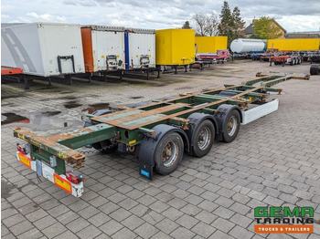 Containertransporter/ Wissellaadbak oplegger Krone SD 27 3-Assen BPW RearSlider - DrumBrakes - 5280kg: afbeelding 2 Containertransporter/ Wissellaadbak oplegger Krone SD 27 3-Assen BPW RearSlider - DrumBrakes - 5280kg: afbeelding 2