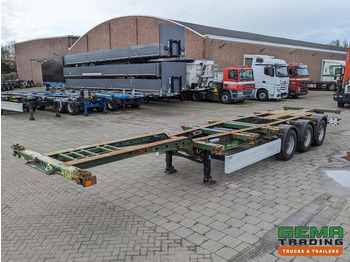 Containertransporter/ Wissellaadbak oplegger KRONE SD