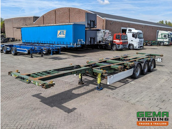 Containertransporter/ Wissellaadbak oplegger KRONE SD