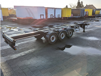 Containertransporter/ Wissellaadbak oplegger Pacton ET3 - MULTI 3-Assen SAF - Liftas - Schijfremmen - All Connections - 08/2024APK (O1758): afbeelding 1