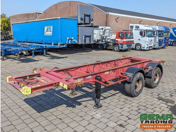 Containertransporter/ Wissellaadbak oplegger