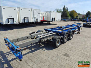 Containertransporter/ Wissellaadbak oplegger VAN HOOL