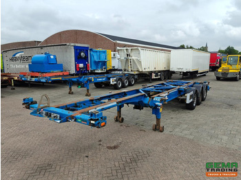 Containertransporter/ Wissellaadbak oplegger Van Hool 3B0079 3-Assen SAF - Schijfremmen - Alle aansluitingen / Universeel chassis: afbeelding 2 Containertransporter/ Wissellaadbak oplegger Van Hool 3B0079 3-Assen SAF - Schijfremmen - Alle aansluitingen / Universeel chassis: afbeelding 2