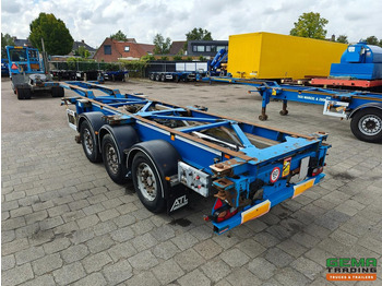 Containertransporter/ Wissellaadbak oplegger Van Hool 3B0079 3-Assen SAF - Schijfremmen - Alle aansluitingen / Universeel chassis: afbeelding 3 Containertransporter/ Wissellaadbak oplegger Van Hool 3B0079 3-Assen SAF - Schijfremmen - Alle aansluitingen / Universeel chassis: afbeelding 3