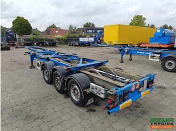 Containertransporter/ Wissellaadbak oplegger Van Hool 3B0079 3-Assen SAF - Schijfremmen - Alle aansluitingen / Universeel chassis: afbeelding 5 Containertransporter/ Wissellaadbak oplegger Van Hool 3B0079 3-Assen SAF - Schijfremmen - Alle aansluitingen / Universeel chassis: afbeelding 5