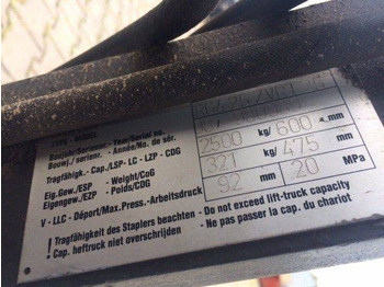 Aanbouwdeel Griptech Fork positioner with Reach forks: afbeelding 5 Aanbouwdeel Griptech Fork positioner with Reach forks: afbeelding 5