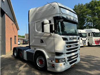 Trekker Scania R520 V8 6X2 Topline Retarder 2x tank original NL Truck: afbeelding 2