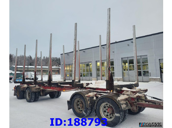 Hout aanhanger