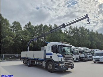 Vrachtwagen met open laadbak SCANIA P 450