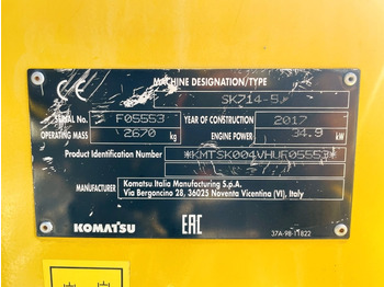 Schranklader Komatsu SK714-5 (4065): afbeelding 3