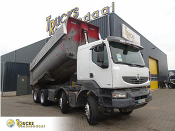 Kipper vrachtwagen RENAULT Kerax 410