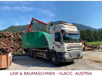 Houttransport DAF CF85 Holzhackmaschine JENZ HEM 700: afbeelding 2 Houttransport DAF CF85 Holzhackmaschine JENZ HEM 700: afbeelding 2