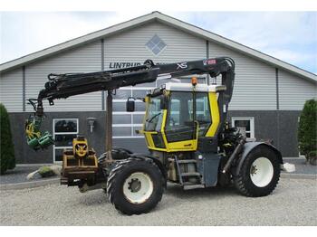 Tractor Fendt Xylon 520 Med Hiab kran: afbeelding 1