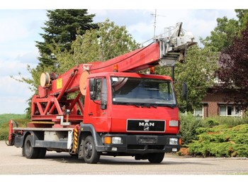 Kraanwagen, Mobiele kraan MAN 8/153 DACH/ROOF/ALUKRAN!!30m!! EMMINGHAUS!!KEIN BÖCKER ODER KLAAS!!: afbeelding 1