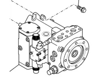 Hydraulische pomp CASE