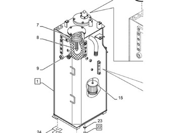 Hydrauliektank CASE