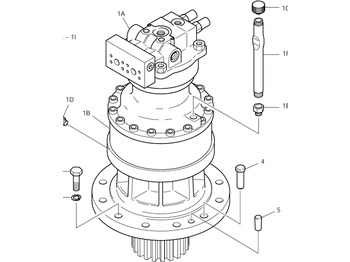 Zwenkmotor DOOSAN