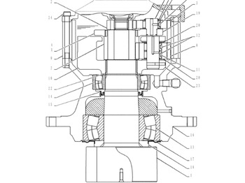 Zwenkmotor NEW HOLLAND
