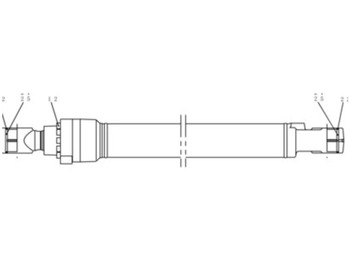 Hydraulische cilinder NEW HOLLAND
