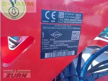 Cultivator Kuhn prolander 7500 mit upgrade der zusätzl. stützrad: afbeelding 3