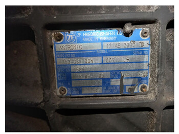Versnellingsbak voor Vrachtwagen ZF 12AS2330TD: afbeelding 5 Versnellingsbak voor Vrachtwagen ZF 12AS2330TD: afbeelding 5