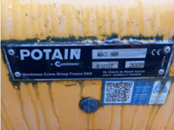Snelmontagekraan Potain IGO 50: afbeelding 4 Snelmontagekraan Potain IGO 50: afbeelding 4