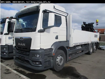 Vrachtwagen met open laadbak MAN TGS 26.510