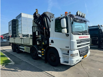 Vrachtwagen met open laadbak, Kraanwagen DAF CF 85 8x2 HIAB 422E8 REMOTE CONTROLE: afbeelding 4