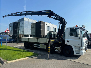 Vrachtwagen met open laadbak, Kraanwagen DAF CF 85 8x2 HIAB 422E8 REMOTE CONTROLE: afbeelding 2