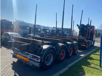 Houtoplegger Doll 4 AXLE - BPW - WOOD / HOLZ / TIMBER TRANSPORTER: afbeelding 3