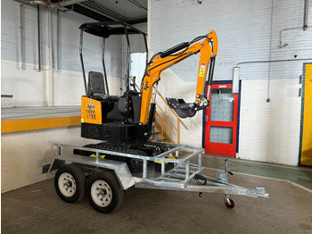 Minigraafmachine JPC HT12 + TRAILER - NEW AND UNUSED BOTH!: afbeelding 4 Minigraafmachine JPC HT12 + TRAILER - NEW AND UNUSED BOTH!: afbeelding 4