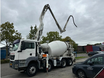 Betonpomp MAN TGS 35.400 8X4 PUTZMEISTER PUMP 21-3 + LIEBHERR MIXER: afbeelding 2