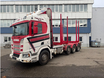 Vrachtwagen met open laadbak SCANIA R 650